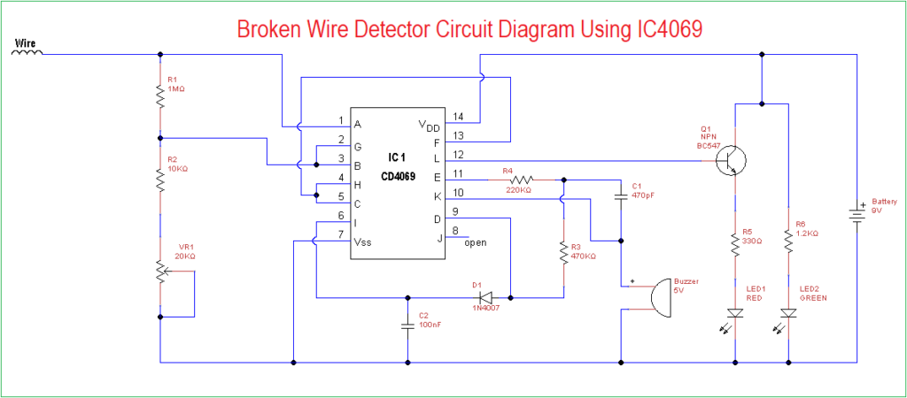broken-wire-detector-circuit-diagram-using-IC4069