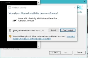 KEIL INSTALL