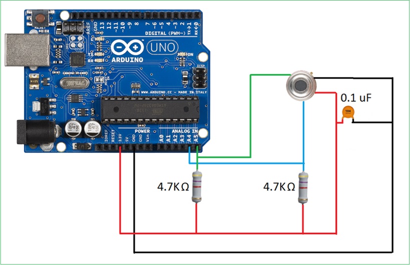 infrared-thermometer-arduino-hookup