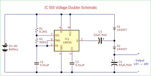 simple-IC-555-voltage-doubler-schematic